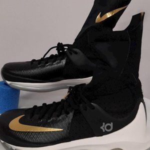 Nike Men's Kevin Durant 8 Elite Away Black/Gold Size 9.5 mens 7.5 Women Shoes